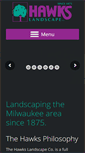 Mobile Screenshot of hawkslandscape.com